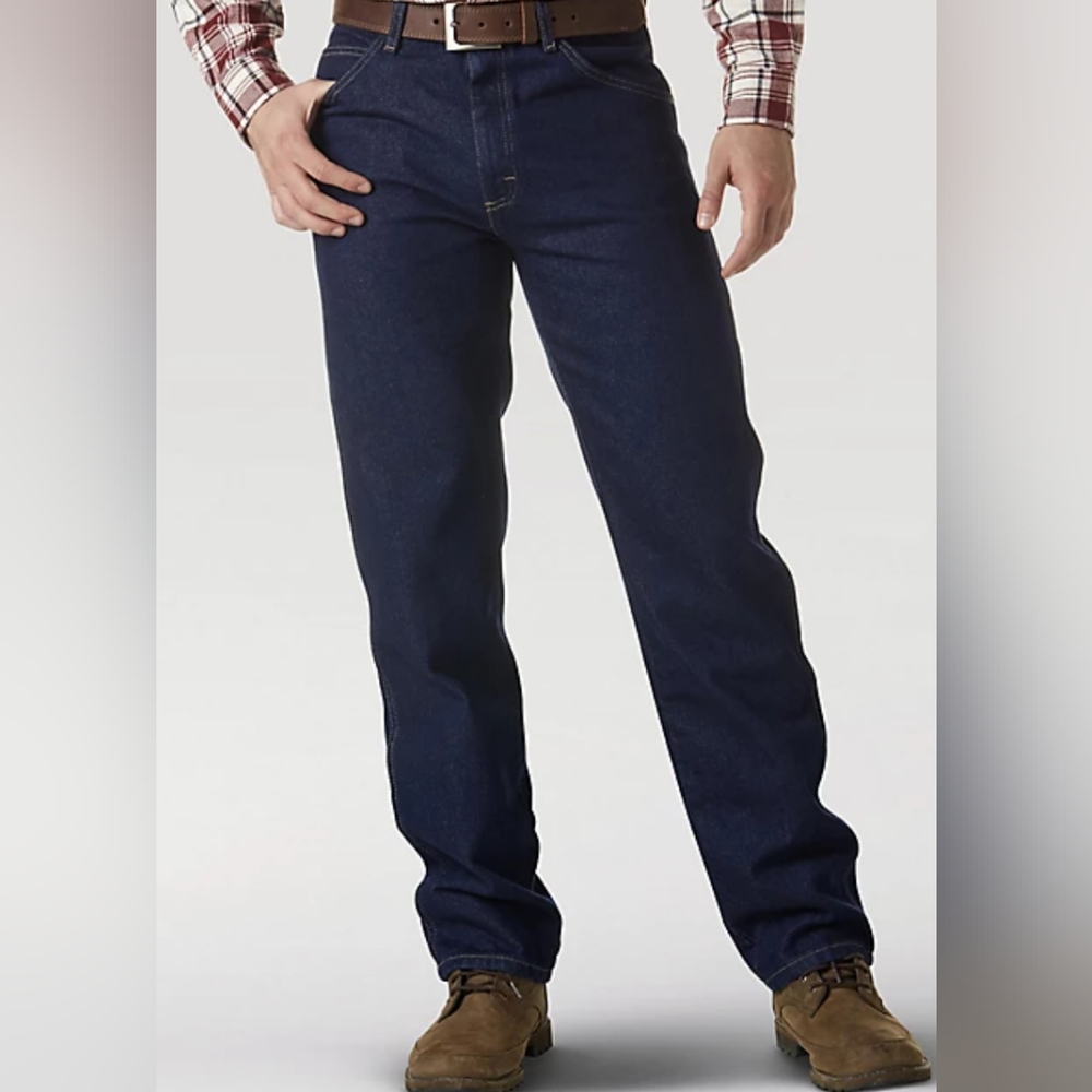 Wrangler Classic Fit, 38X34, dark blue jean NWT